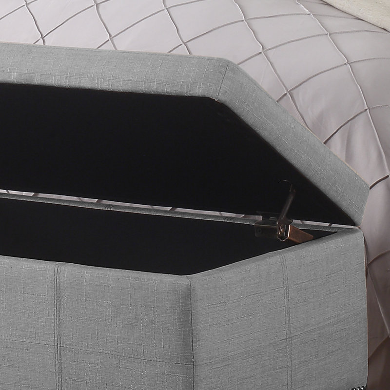 Charlton Home® Darrah Upholstered Storage Bench & Reviews